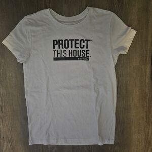 Under Armour Womens Gray 'Protect This House' Tee